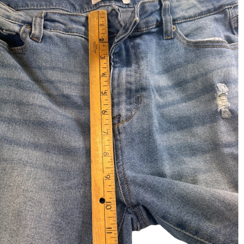 RE Generation Celebrity Pink Distressed Denim Jogger Jeans Size 13/31‎ - Picture 7 of 10